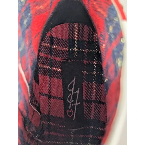 6.5 Iron Fist Fox Chew Toy Bootie Platform Stiletto Ankle Boots Gold Studded 37 - Picture 5 of 8